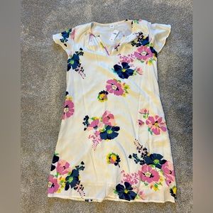 White floral dress GAP